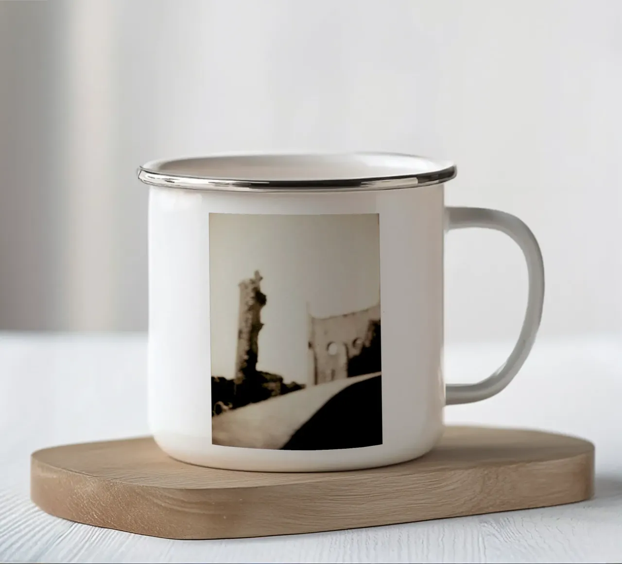 Stones enamel mug by Sophie Etchart