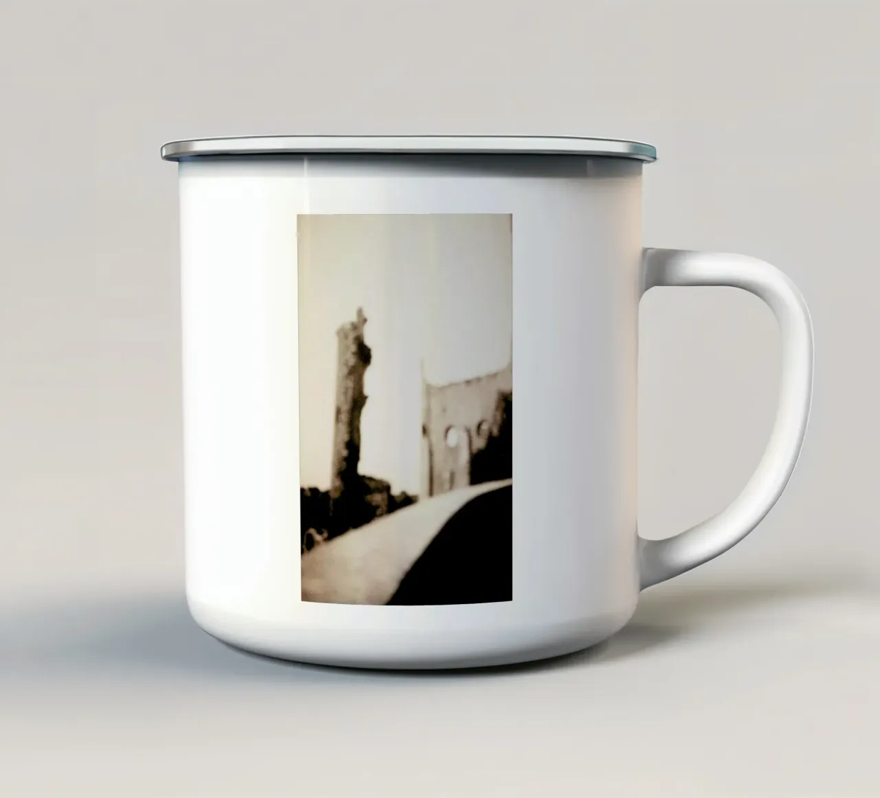 Stones enamel mug by Sophie Etchart