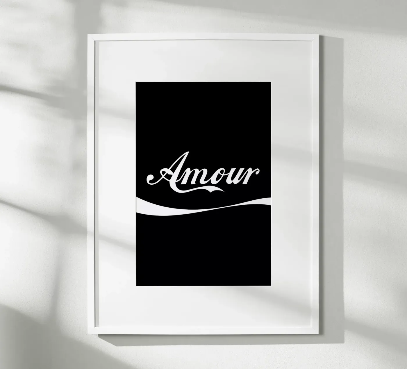 Amour Black poster da FRAICHE