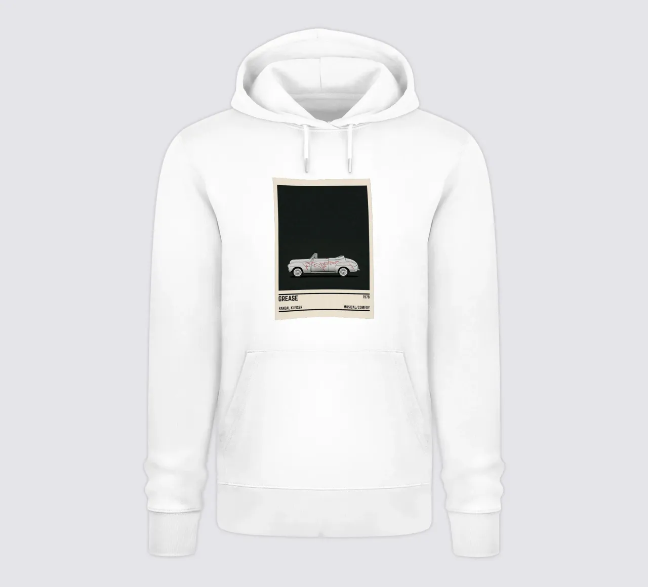 Grease car felpa con cappuccio da TheArtstudio