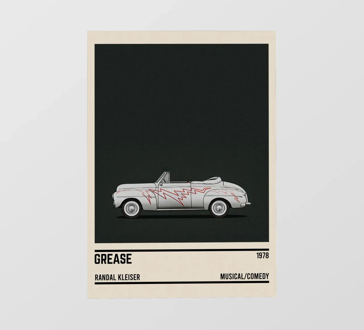 Grease car pellicola backlit da TheArtstudio