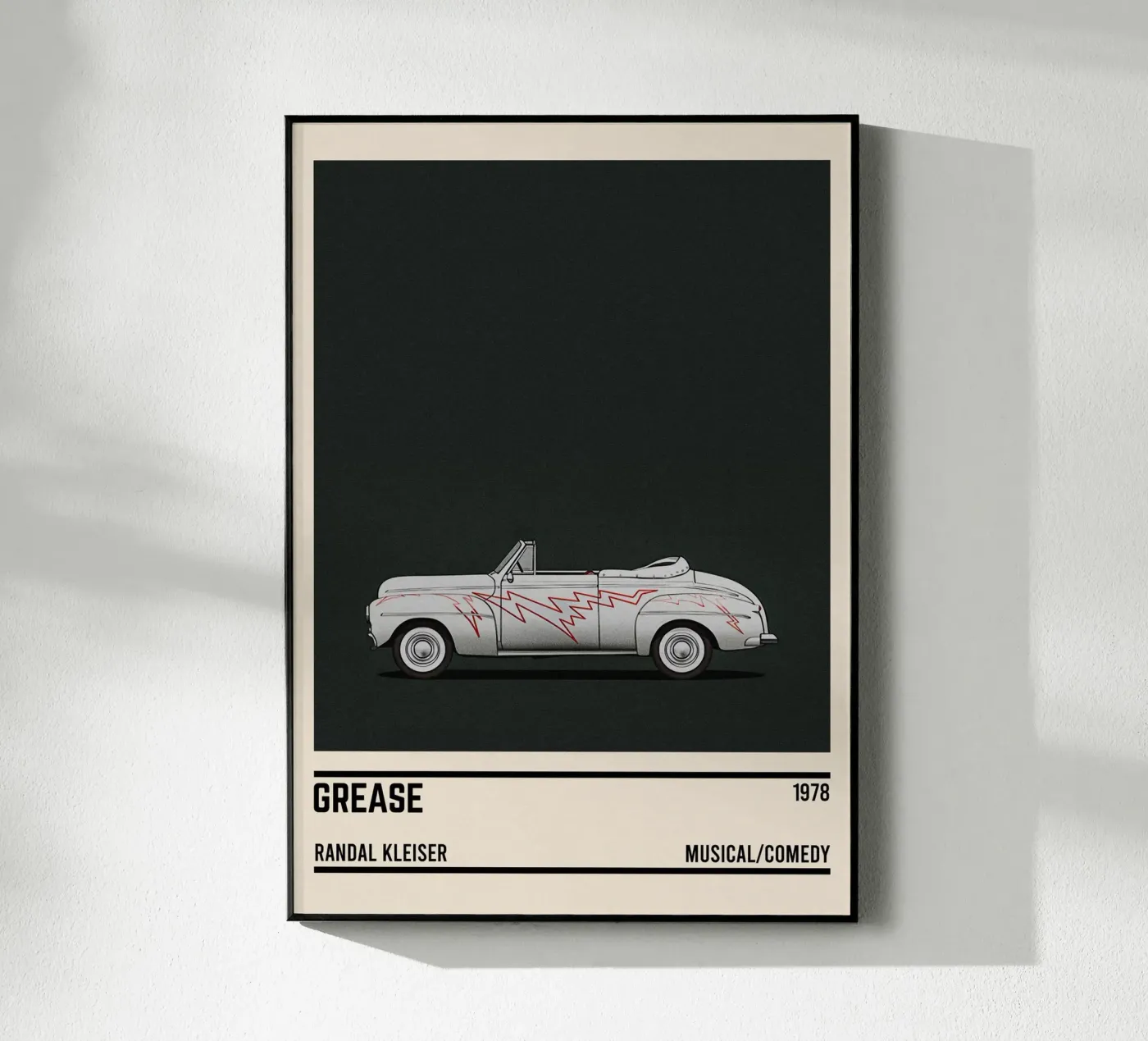 Grease car Acryl-Glas von TheArtstudio
