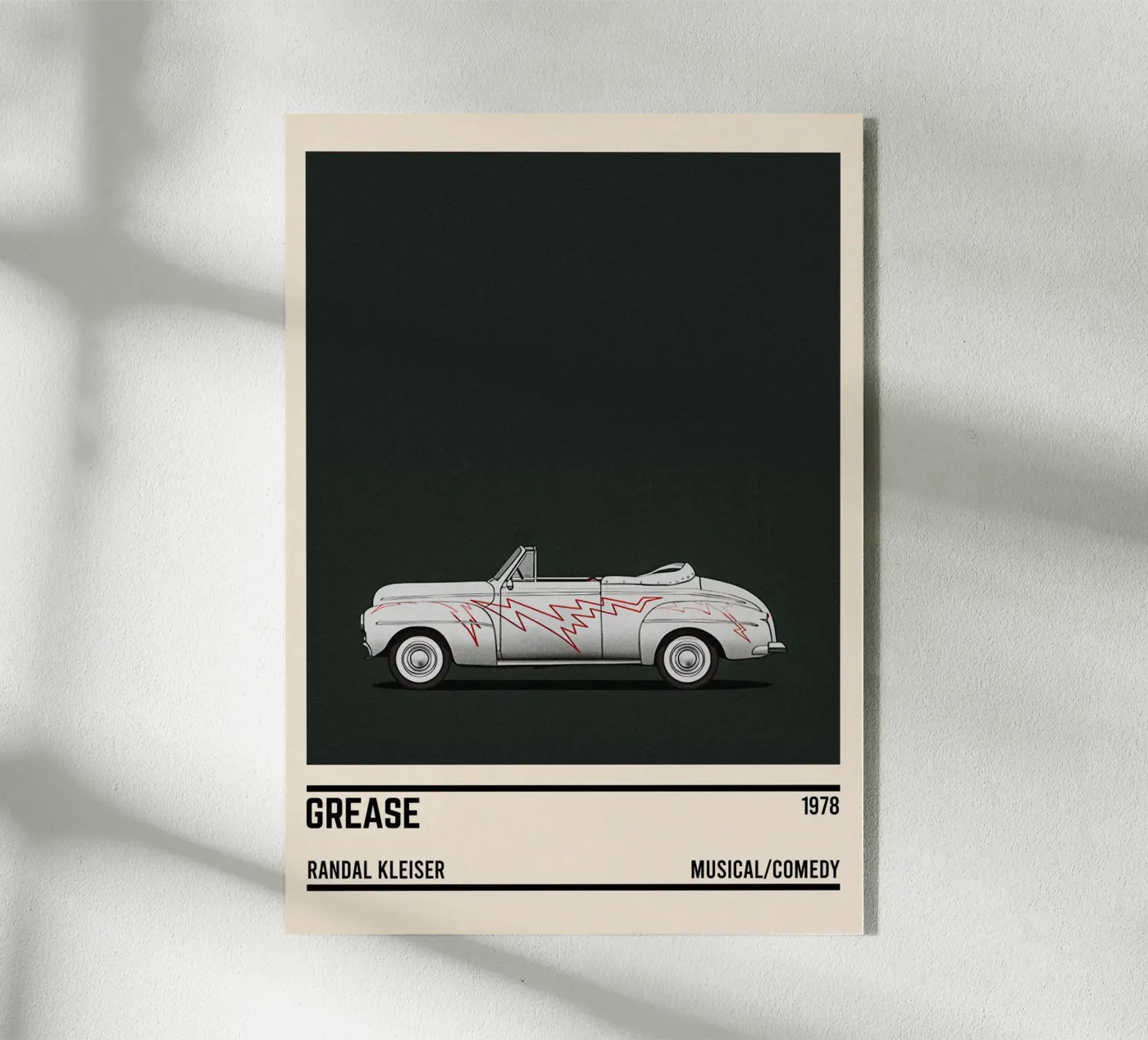 Grease car Acryl-Glas von TheArtstudio