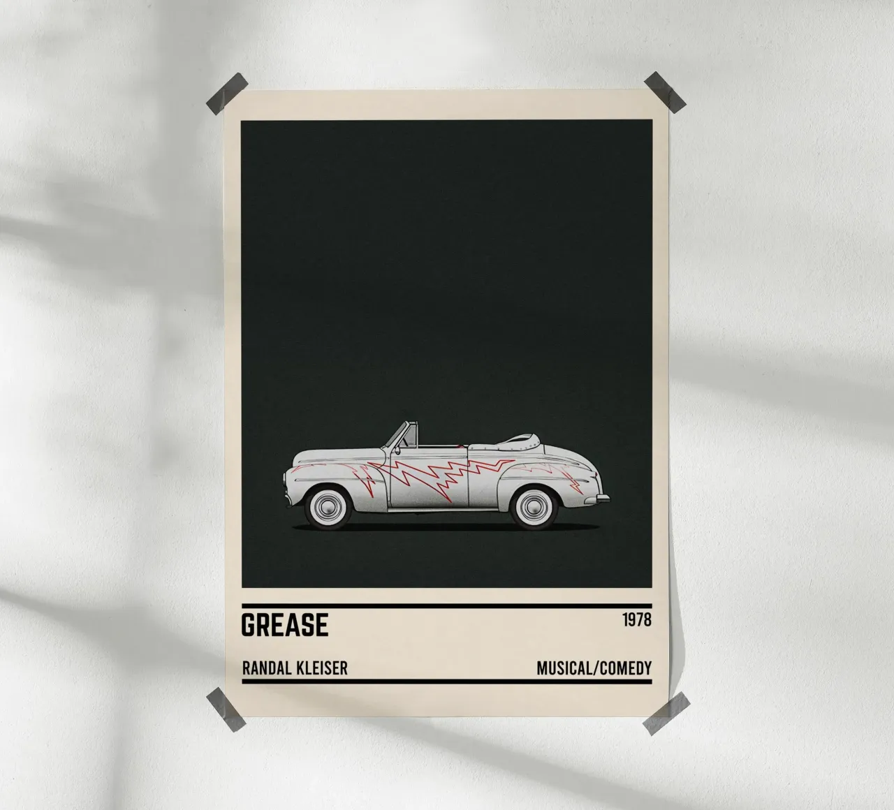 Grease car poster da TheArtstudio