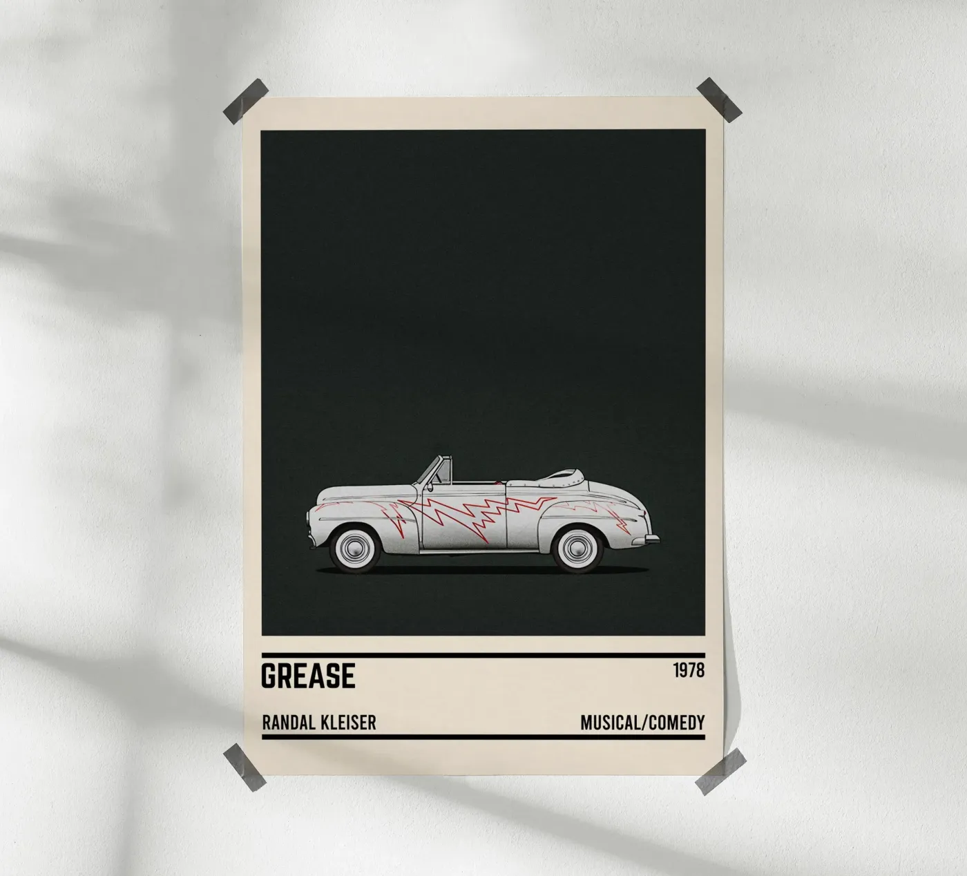 Grease car poster da TheArtstudio