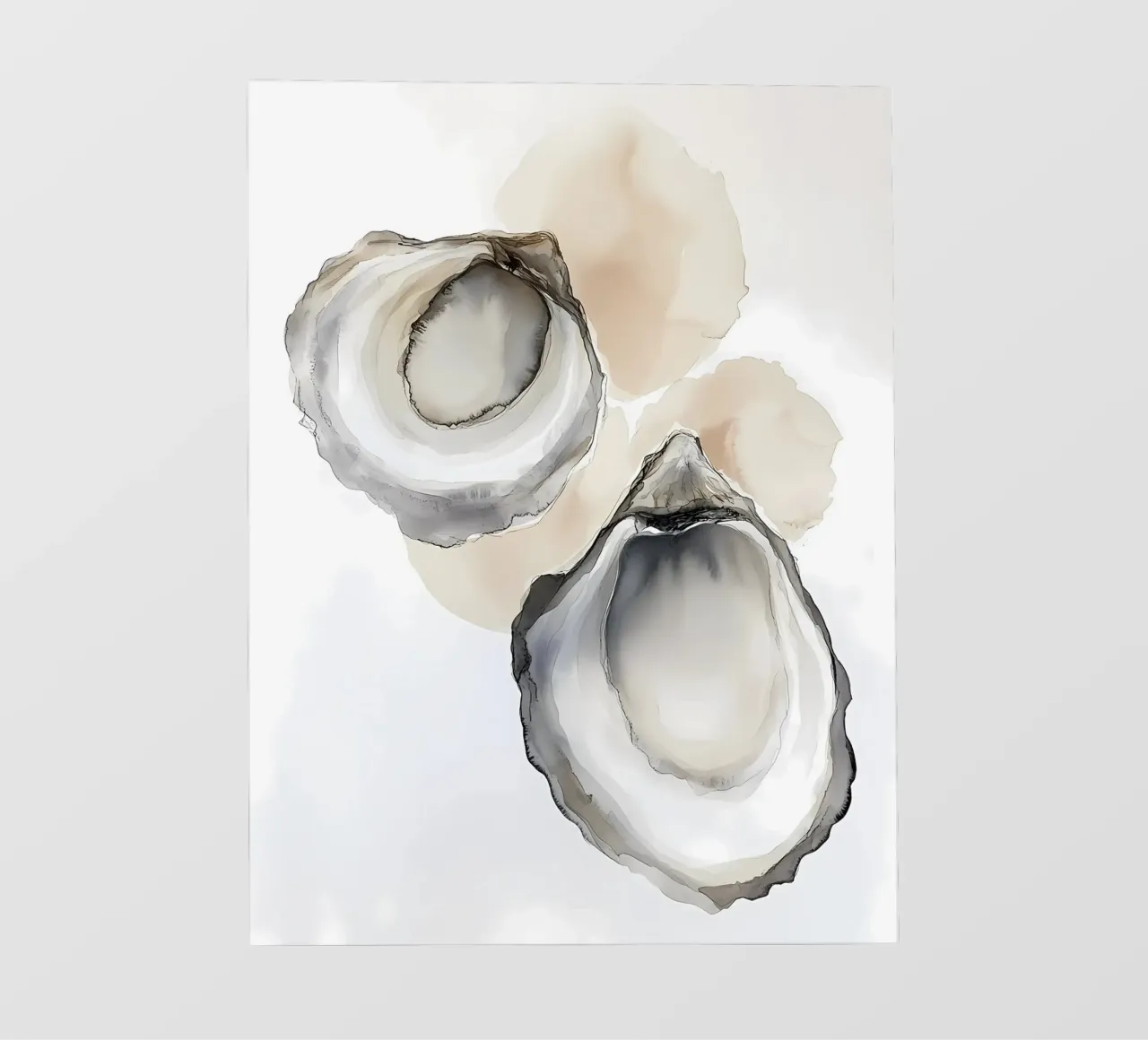 Conchiglie di ostriche telo in pvc da IamHomeStudio