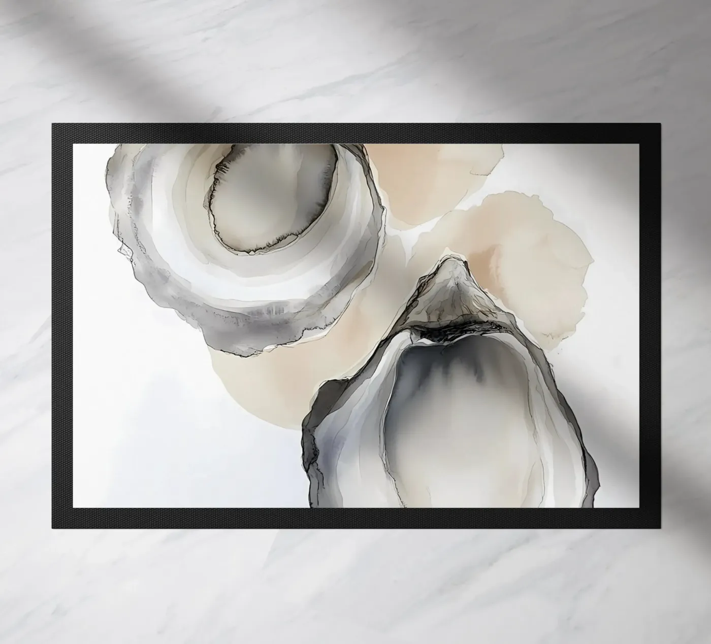 Oyster shells doormat by IamHomeStudio