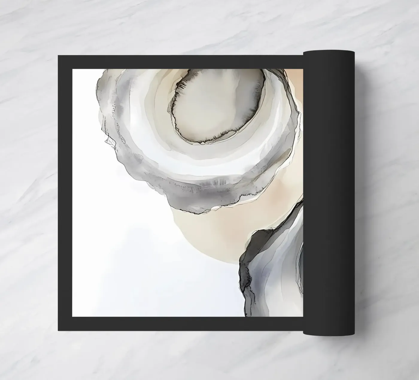 Oyster shells doormat by IamHomeStudio