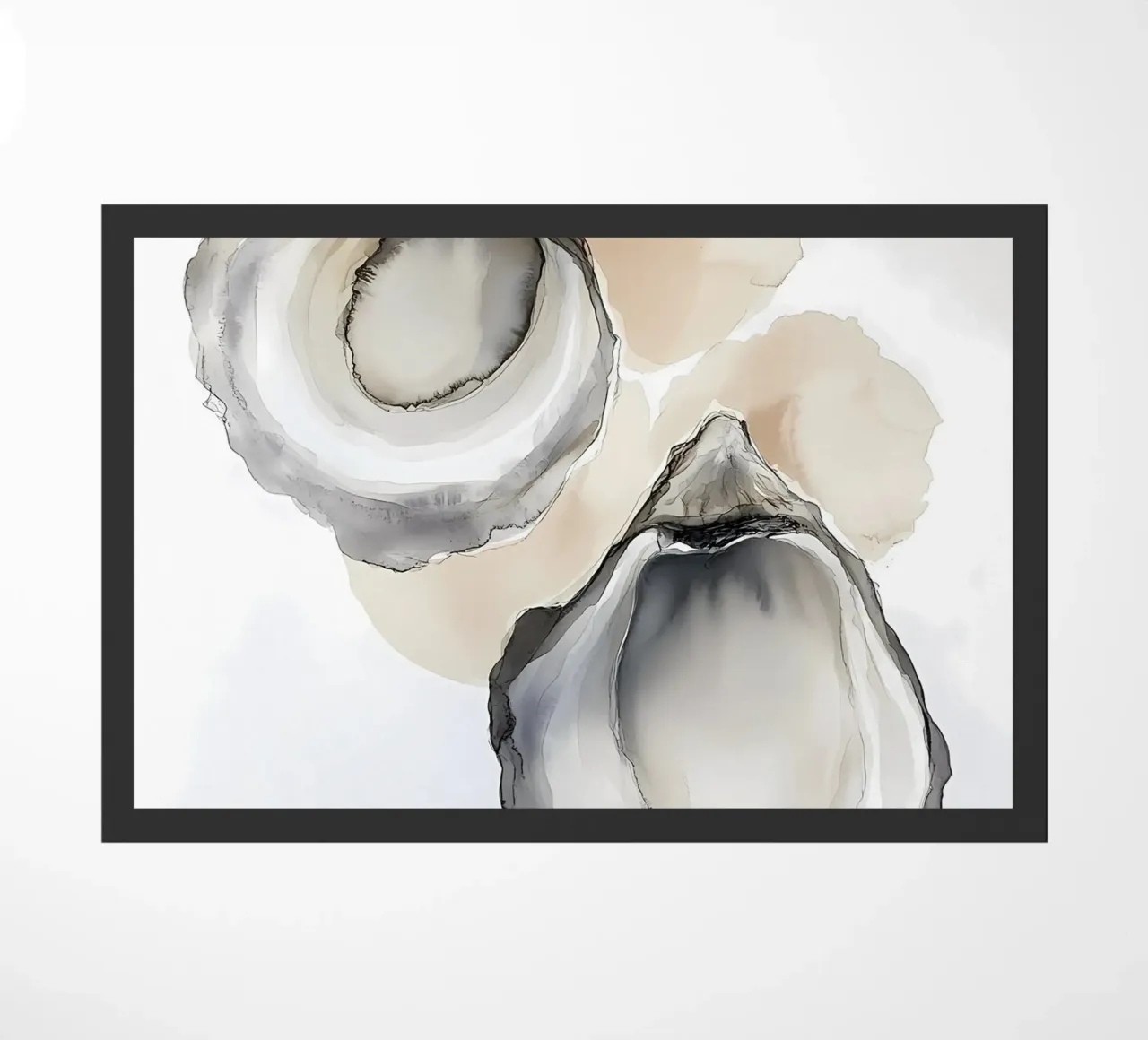 Oyster shells doormat by IamHomeStudio