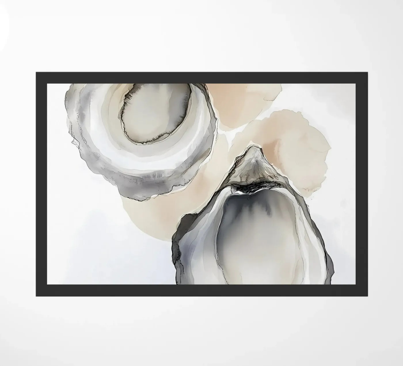 Oyster shells doormat by IamHomeStudio