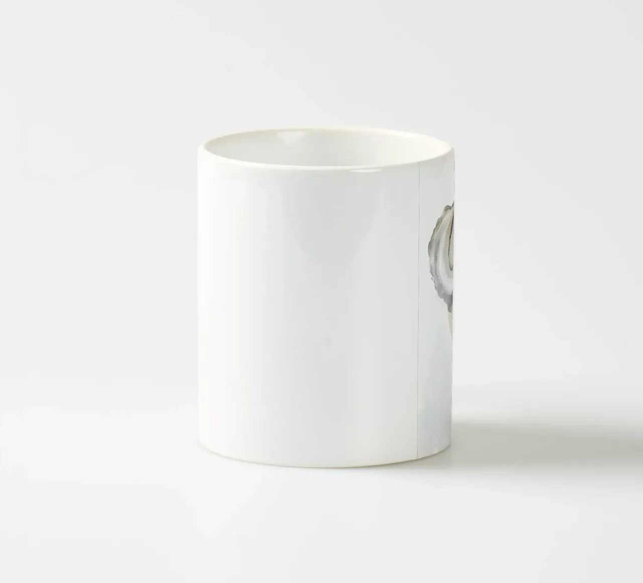 Conchiglie di ostriche tazza in ceramica da IamHomeStudio