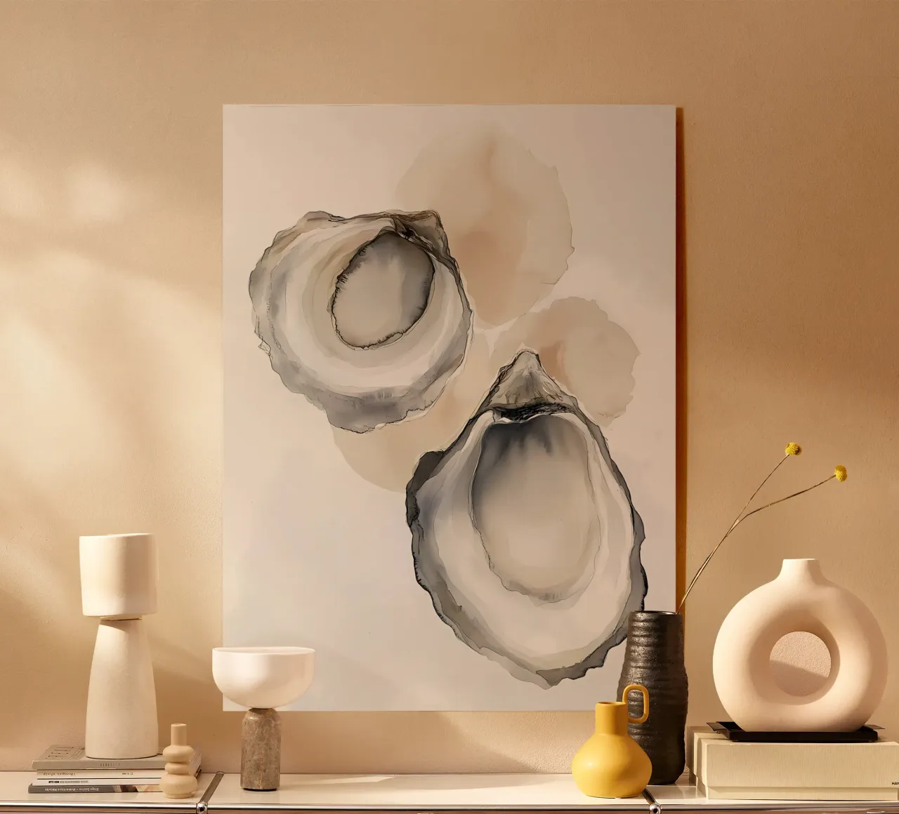 Conchiglie di ostriche plexiglass da IamHomeStudio