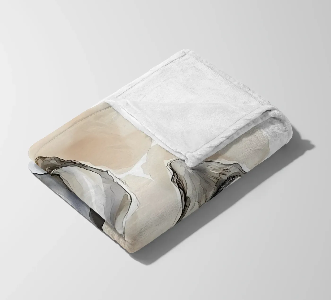 Oyster shells Fleecedecke von IamHomeStudio
