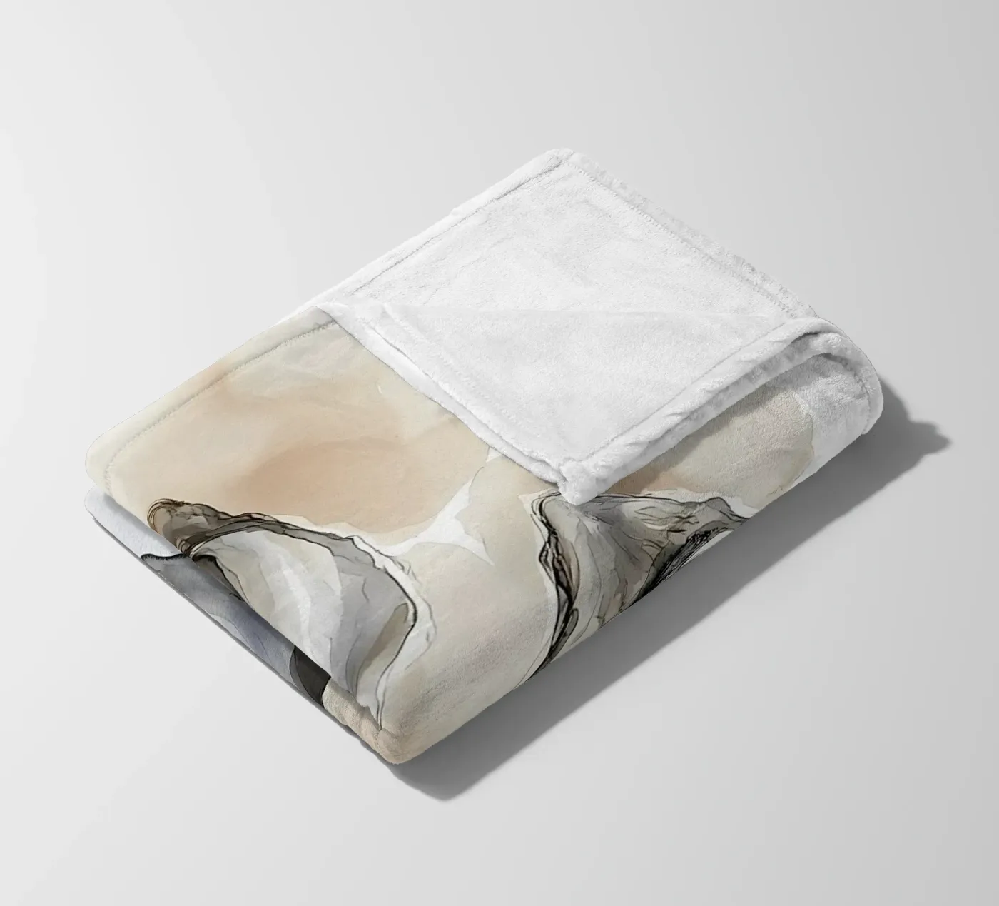 Oyster shells Fleecedecke von IamHomeStudio