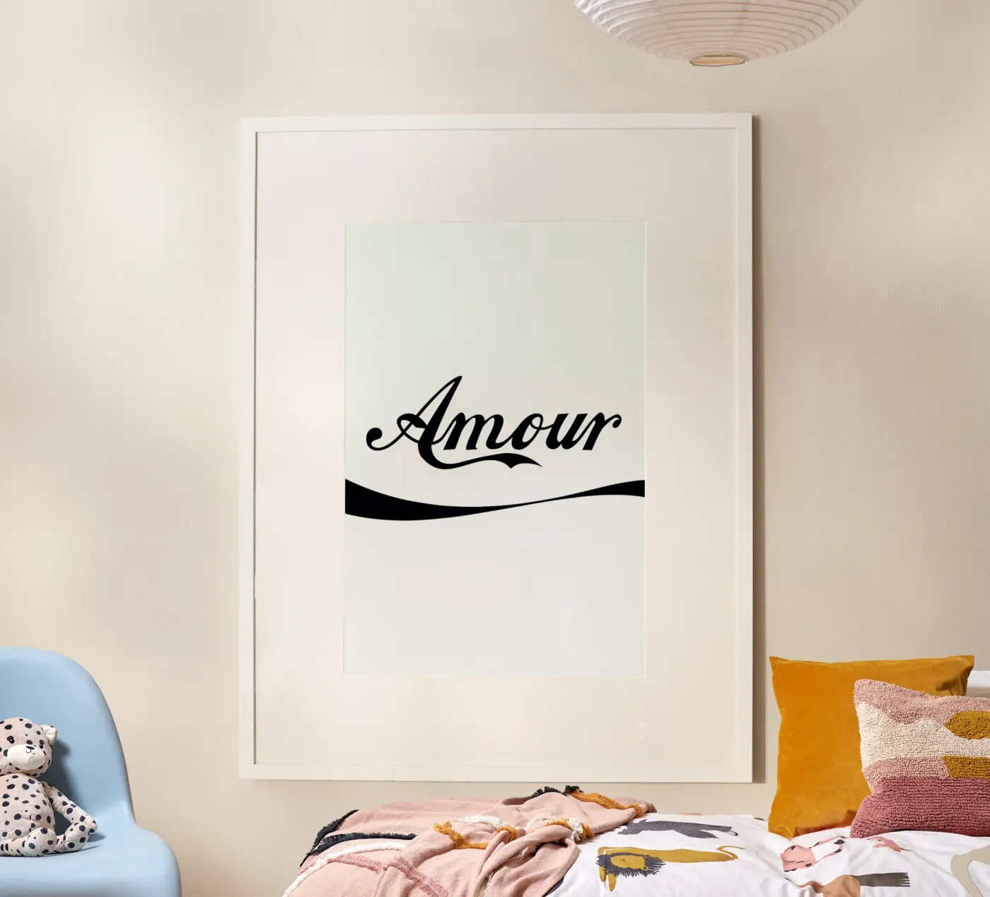 Amour White poster da FRAICHE