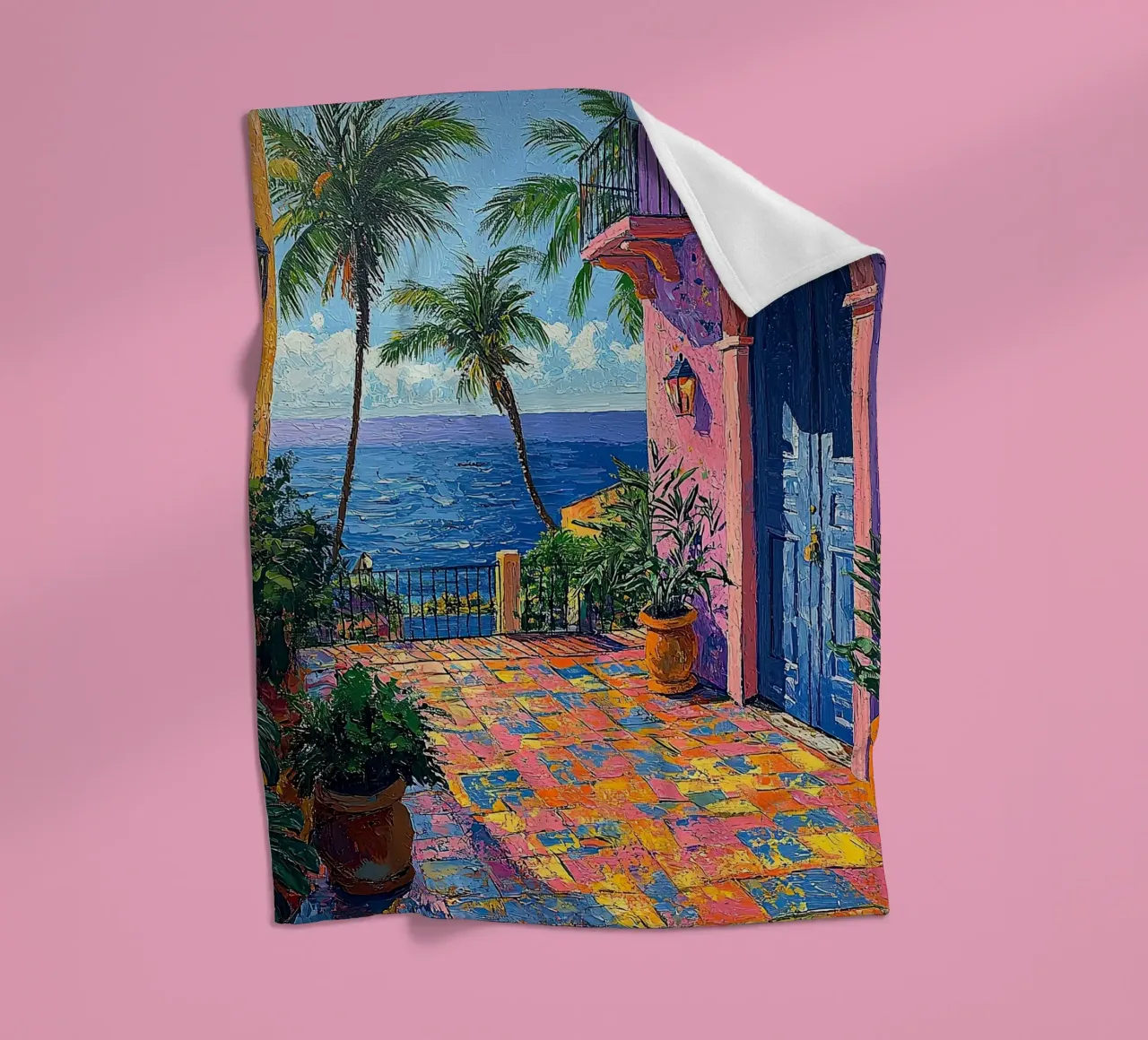 Matisse inspiriert "Fragmente einer lebendigen Seele" Fleecedecke von Nikis Art Studio