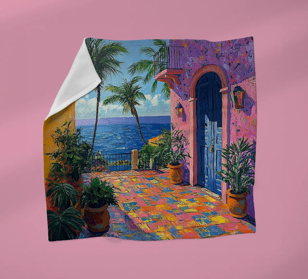 Matisse inspiriert "Fragmente einer lebendigen Seele" Fleecedecke von Nikis Art Studio