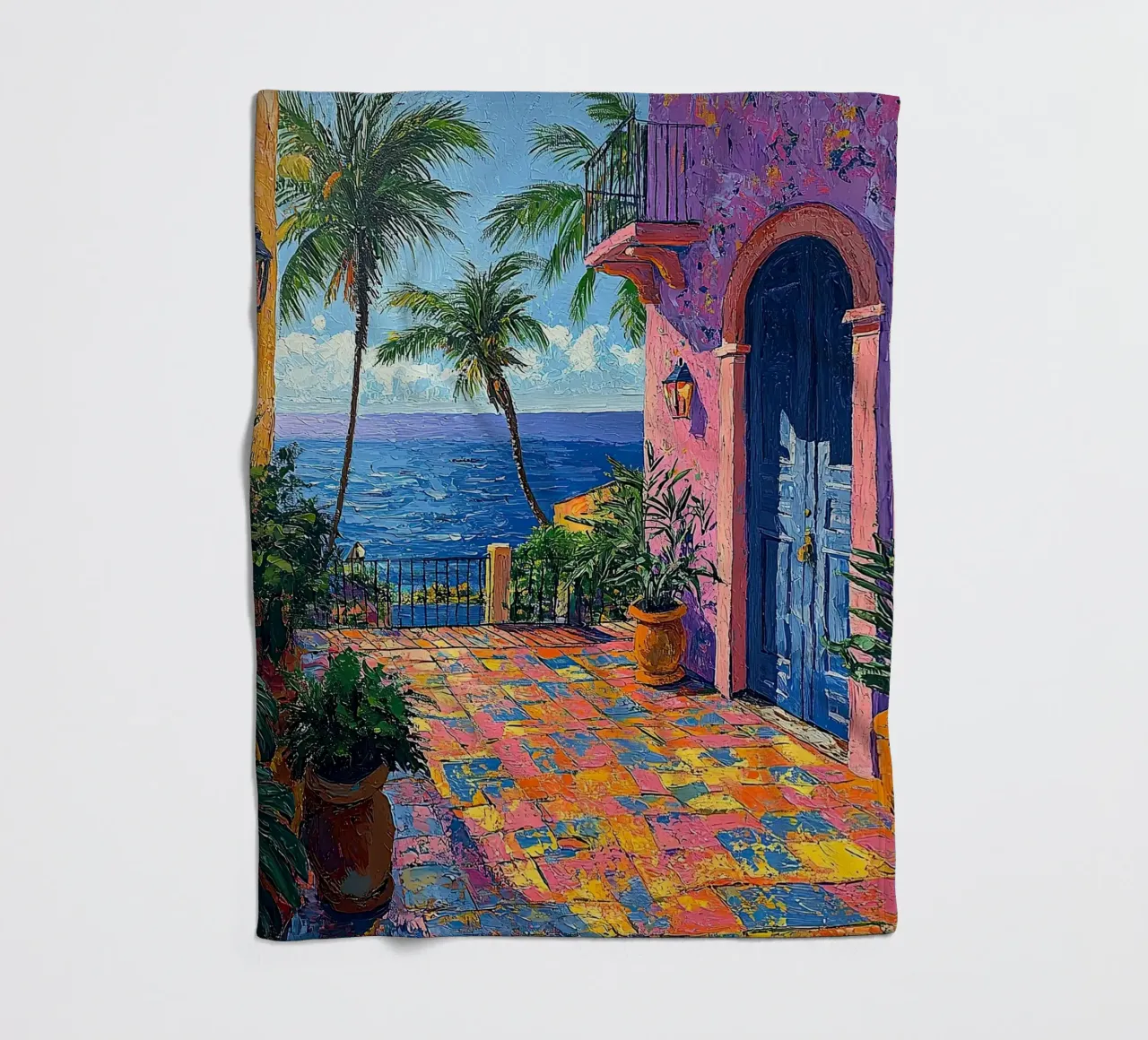 Matisse inspiriert "Fragmente einer lebendigen Seele" Fleecedecke von Nikis Art Studio