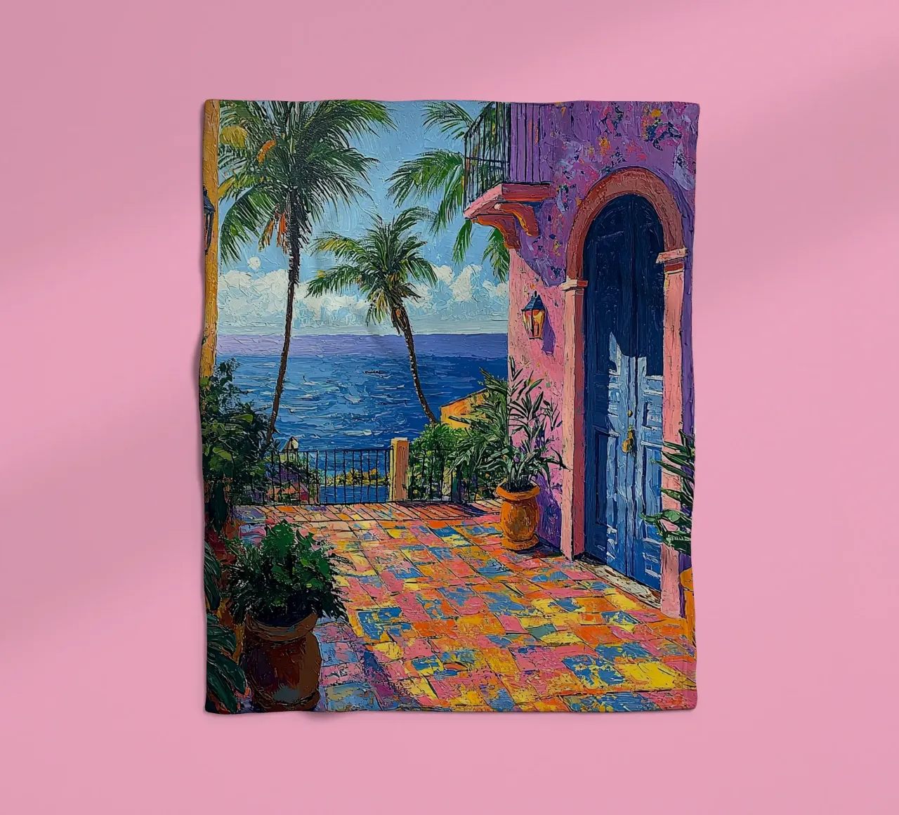 Matisse inspiriert "Fragmente einer lebendigen Seele" Fleecedecke von Nikis Art Studio