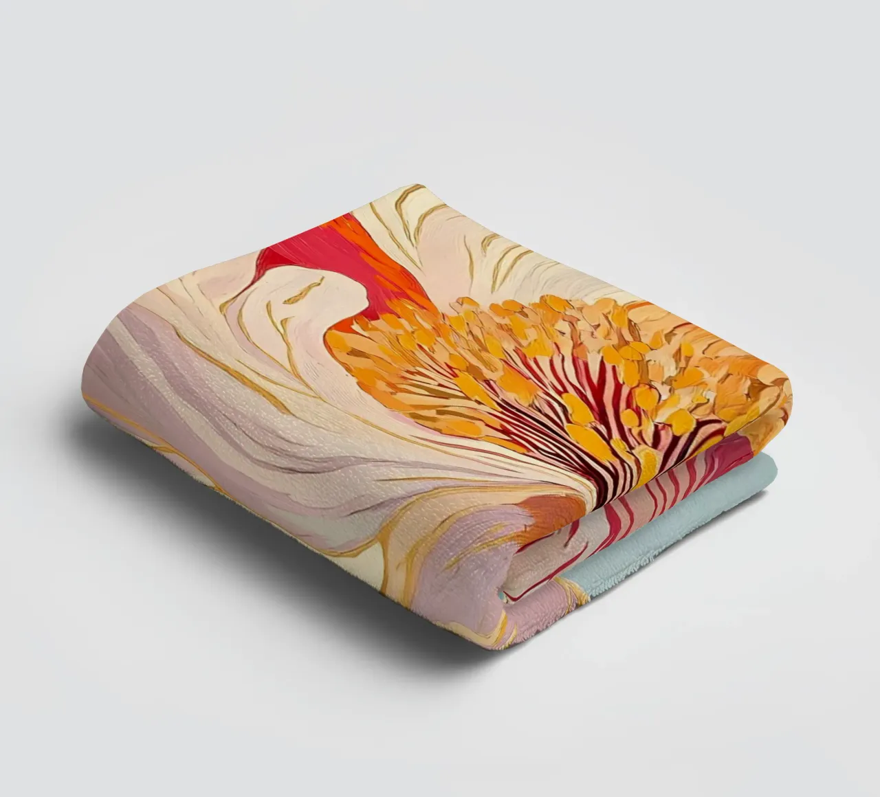 Fiore asciugamano da bagno da IamHomeStudio