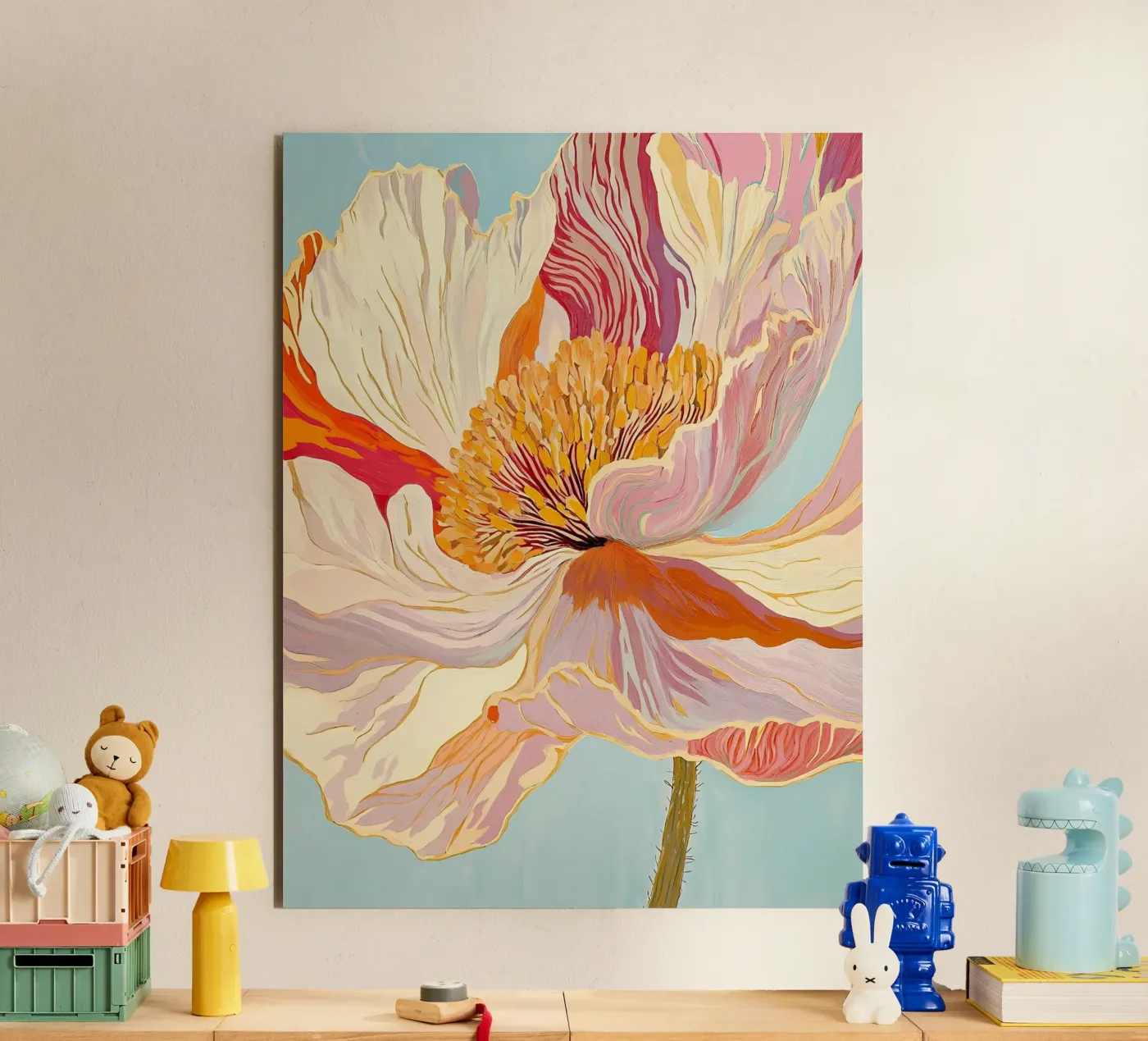 Fiore alluminio dibond da IamHomeStudio