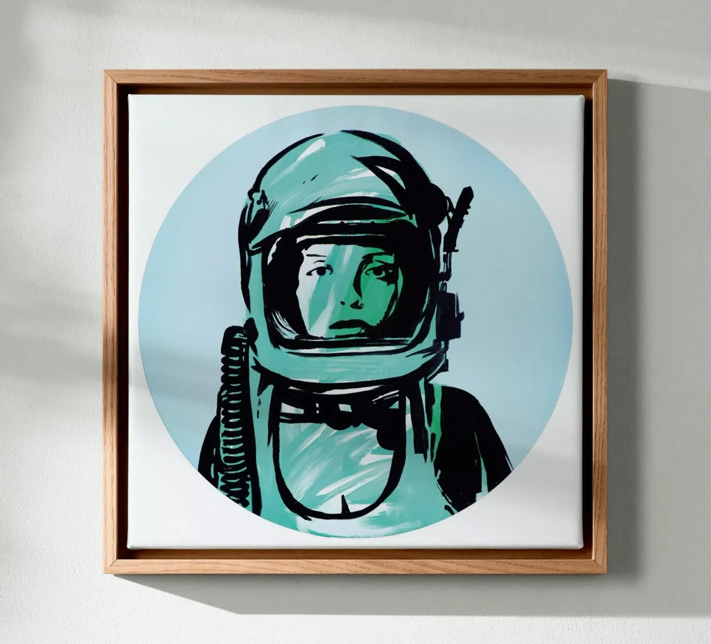 Astronaut canvas by JRuggs