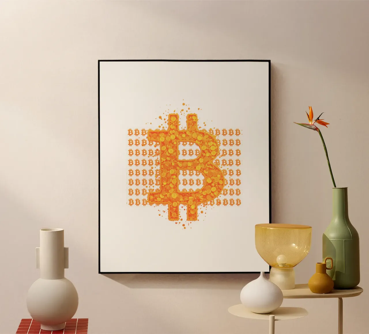 Eau de BTC plexiglass da Crypto_Jungle