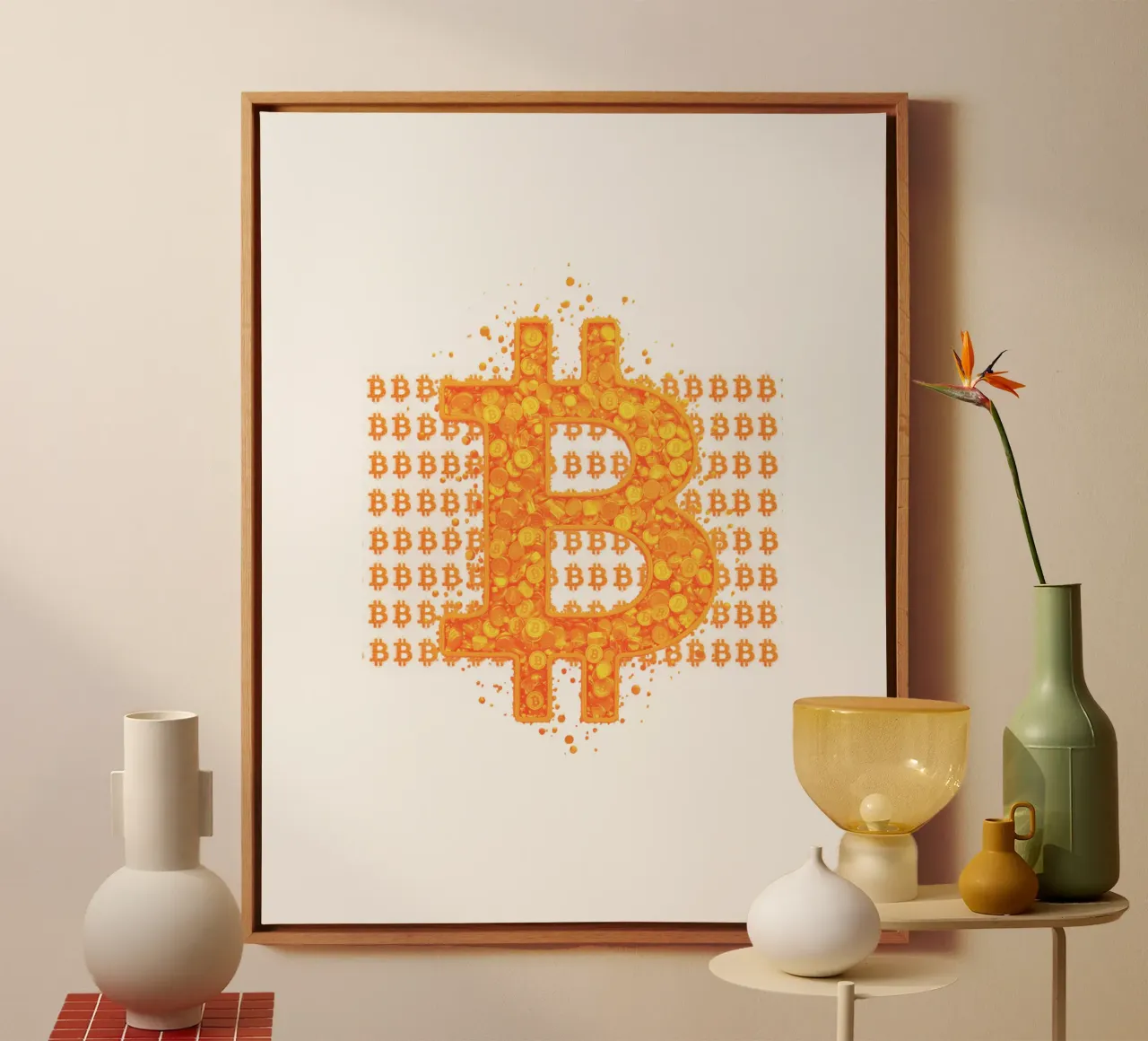 Eau de BTC canvas by Crypto_Jungle