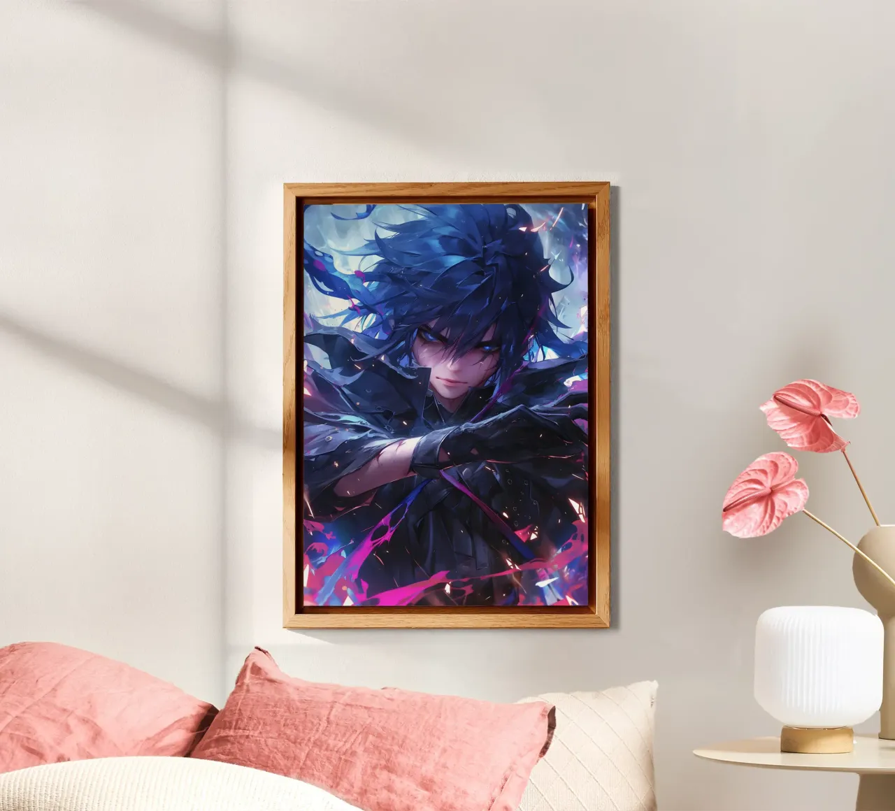 Ikuto Tsukiyomi Shugo chara alluminio dibond da CreativeStudio