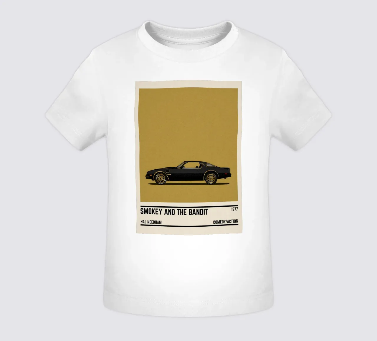 Smokey and the Bandit car movie maglietta neonato da TheArtstudio
