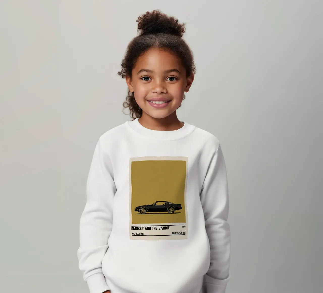 Smokey and the Bandit car movie felpa bambino da TheArtstudio