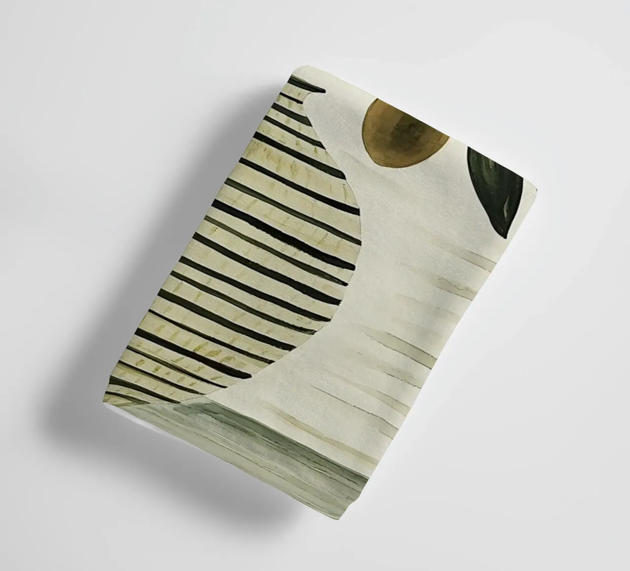 Olivenzweig in Vase Handtuch von IamHomeStudio