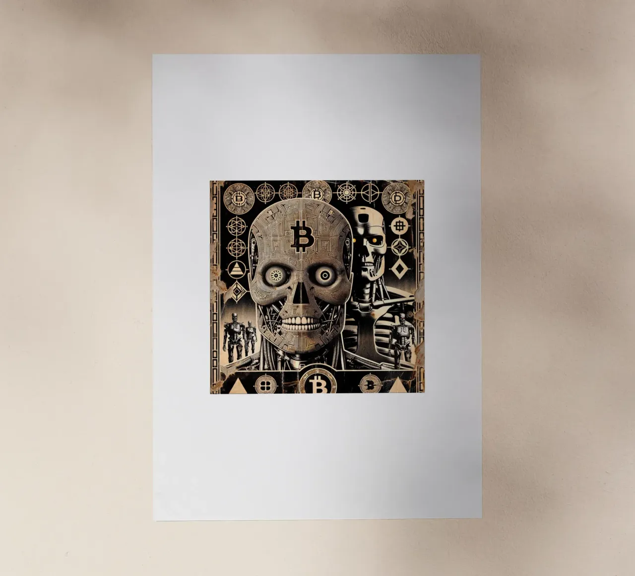 T_BTC pellicola backlit da Crypto_Jungle