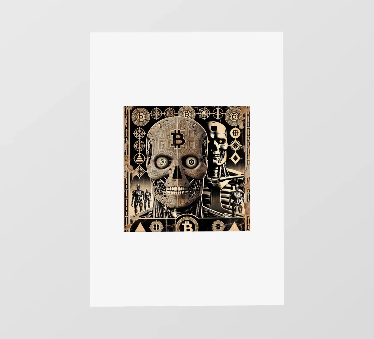 T_BTC pellicola backlit da Crypto_Jungle