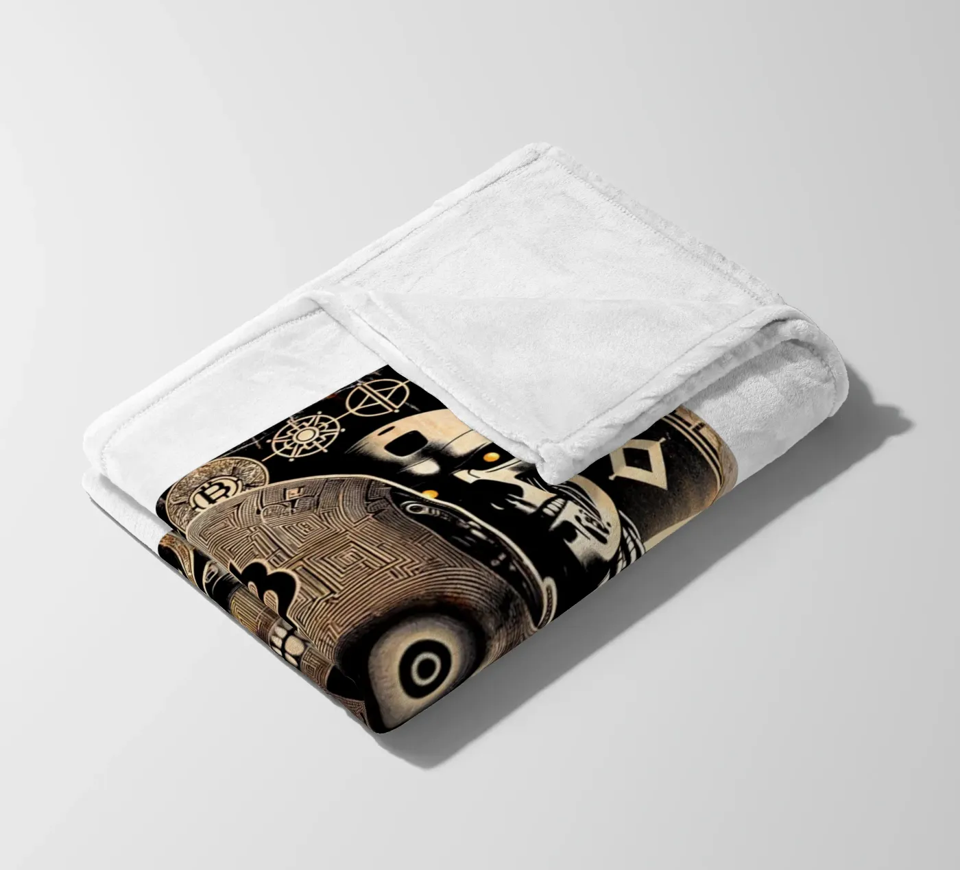 T_BTC Fleecedecke von Crypto_Jungle