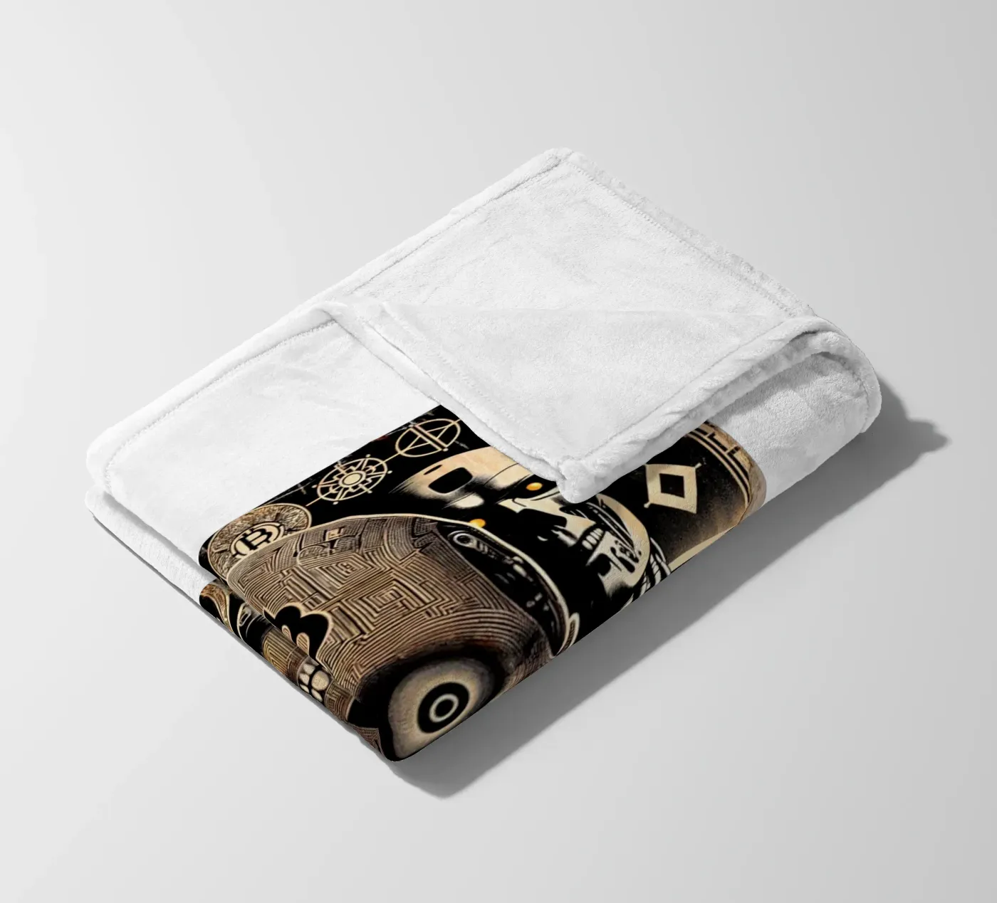 T_BTC Fleecedecke von Crypto_Jungle