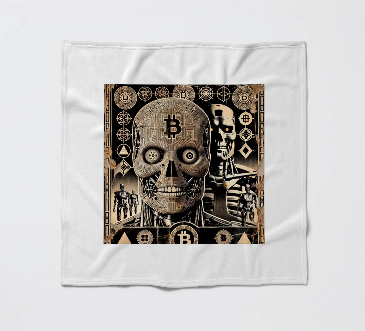 T_BTC Fleecedecke von Crypto_Jungle