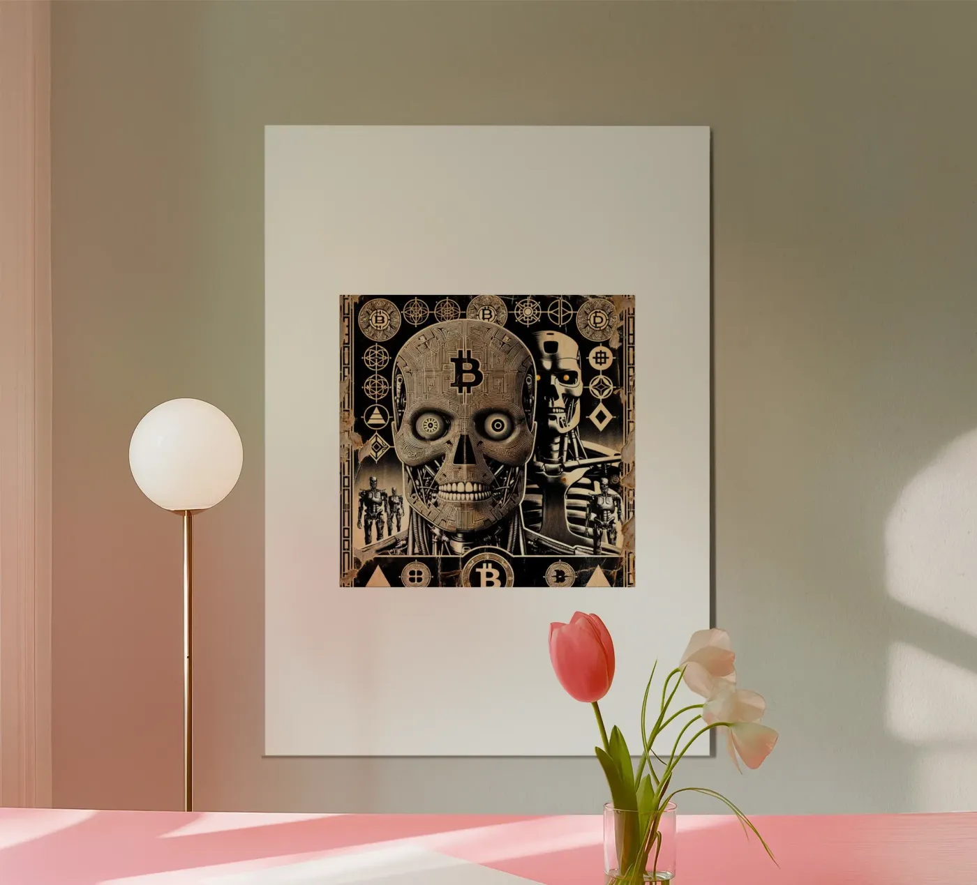 T_BTC Poster von Crypto_Jungle