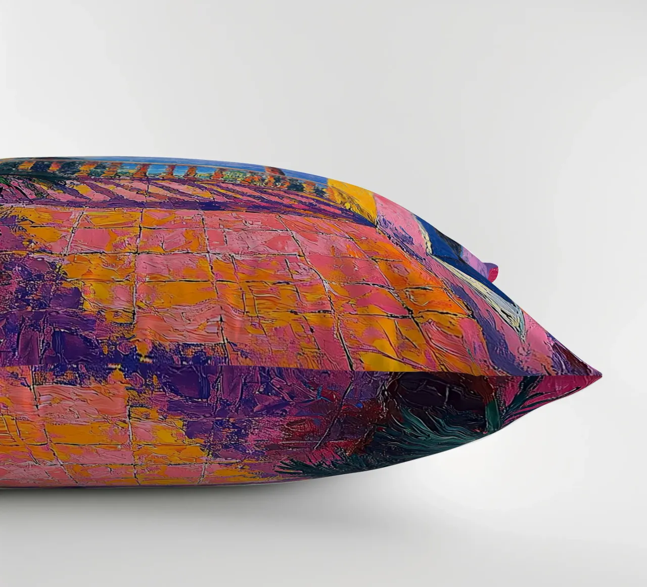 Colorfields of Emotion cuscino da Nikis Art Studio