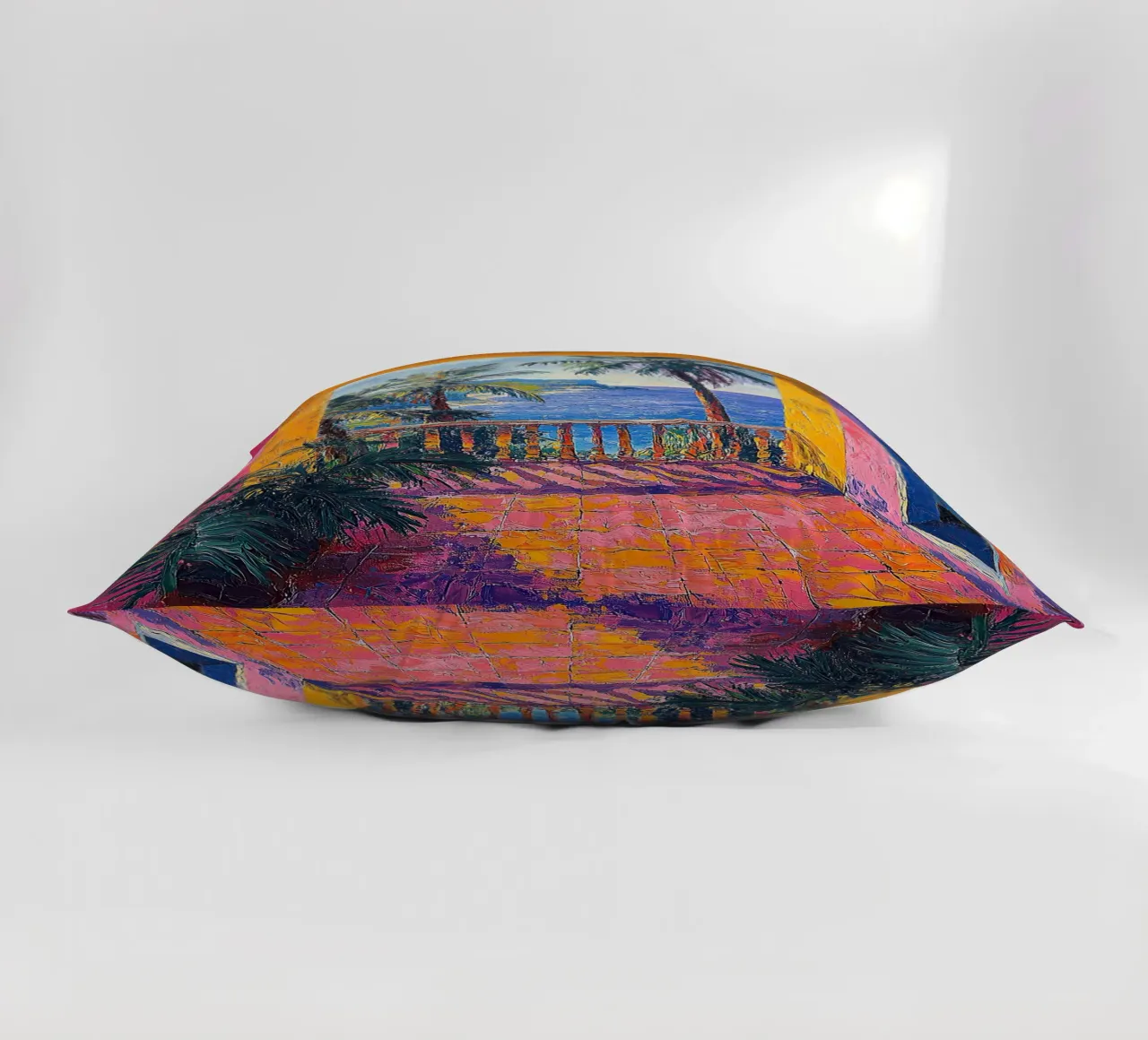 Colorfields of Emotion cuscino da Nikis Art Studio