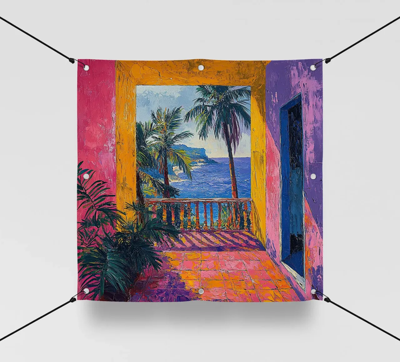 Colorfields of Emotion telo in pvc da Nikis Art Studio