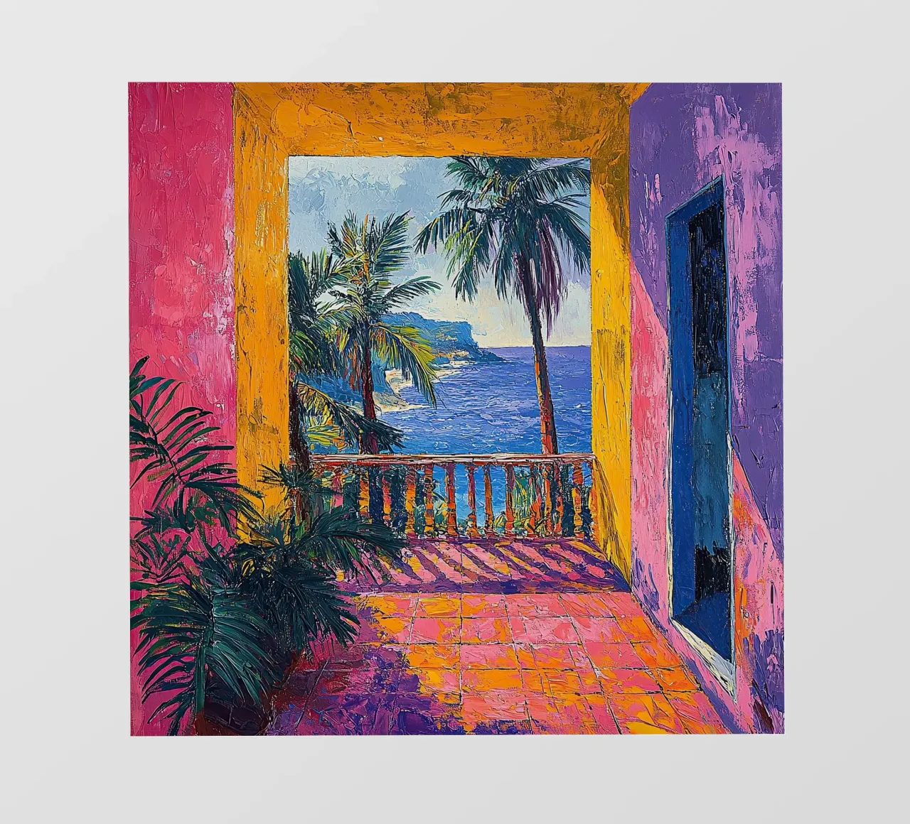 Colorfields of Emotion telo in pvc da Nikis Art Studio