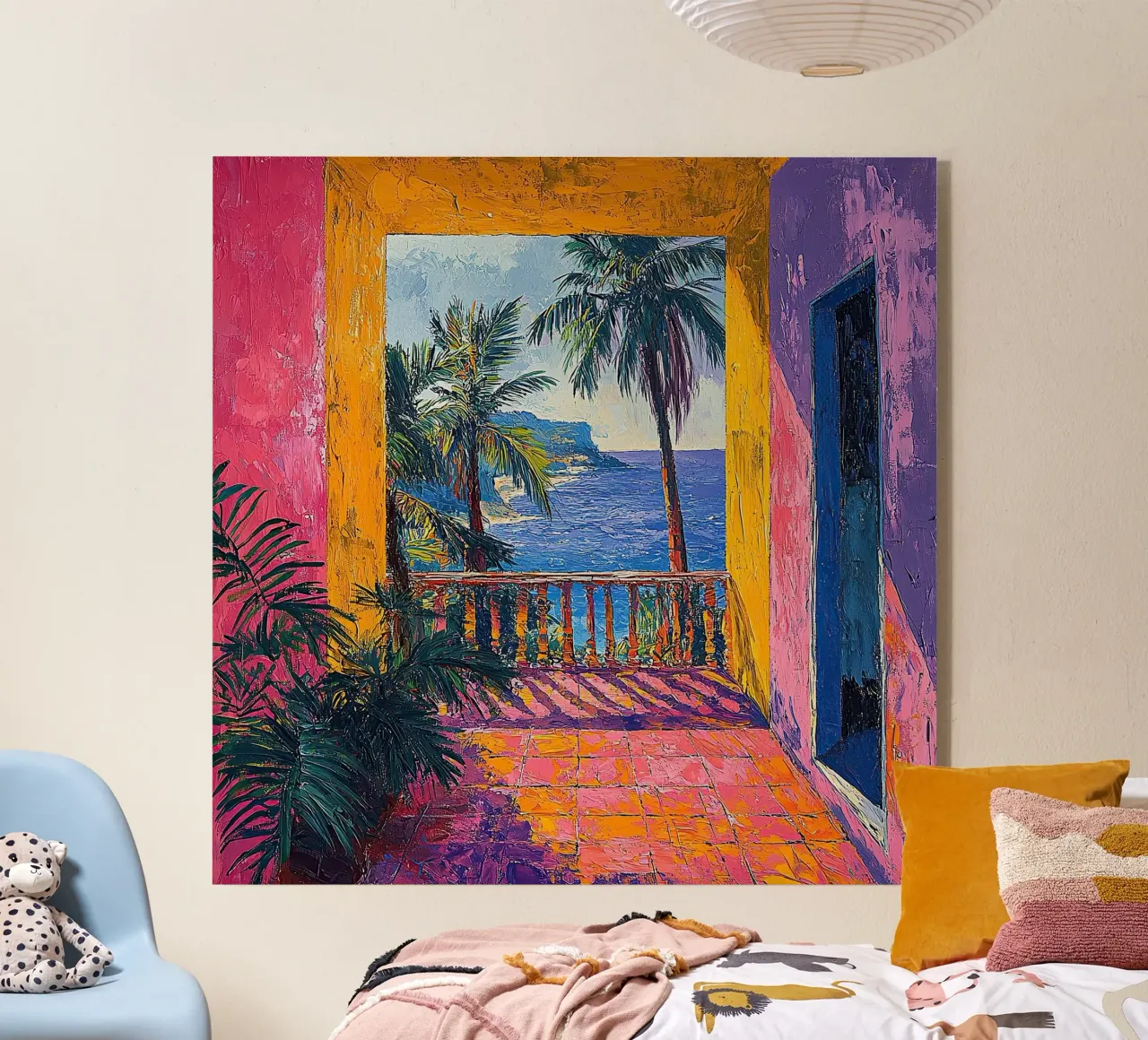Colorfields of Emotion plexiglass da Nikis Art Studio