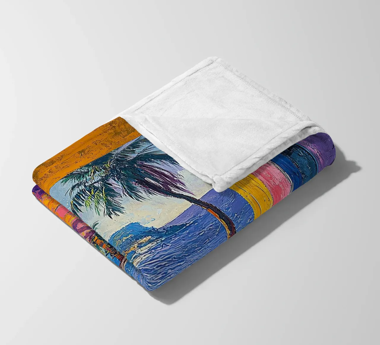 Colorfields of Emotion coperta in pile da Nikis Art Studio