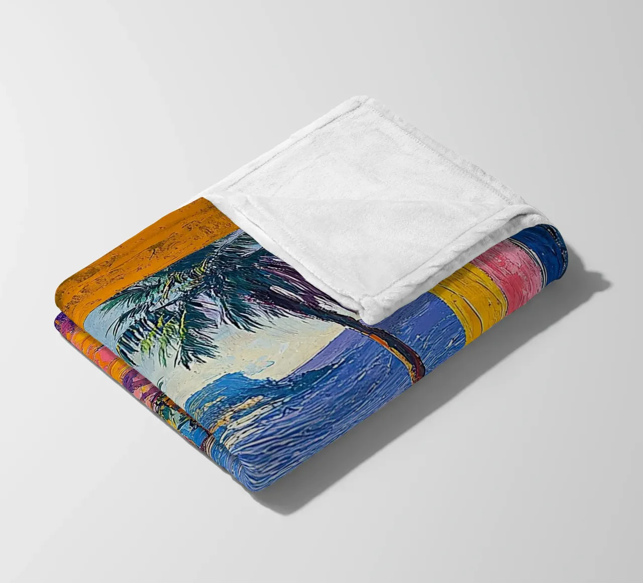 Colorfields of Emotion coperta in pile da Nikis Art Studio