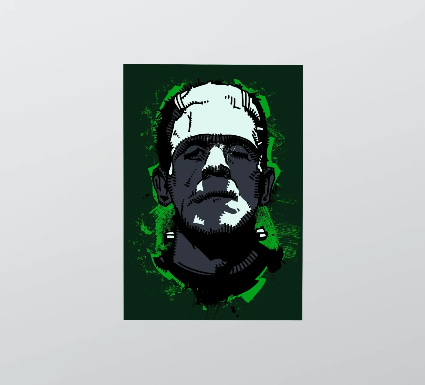 Frankenstein sticker van nabakumov