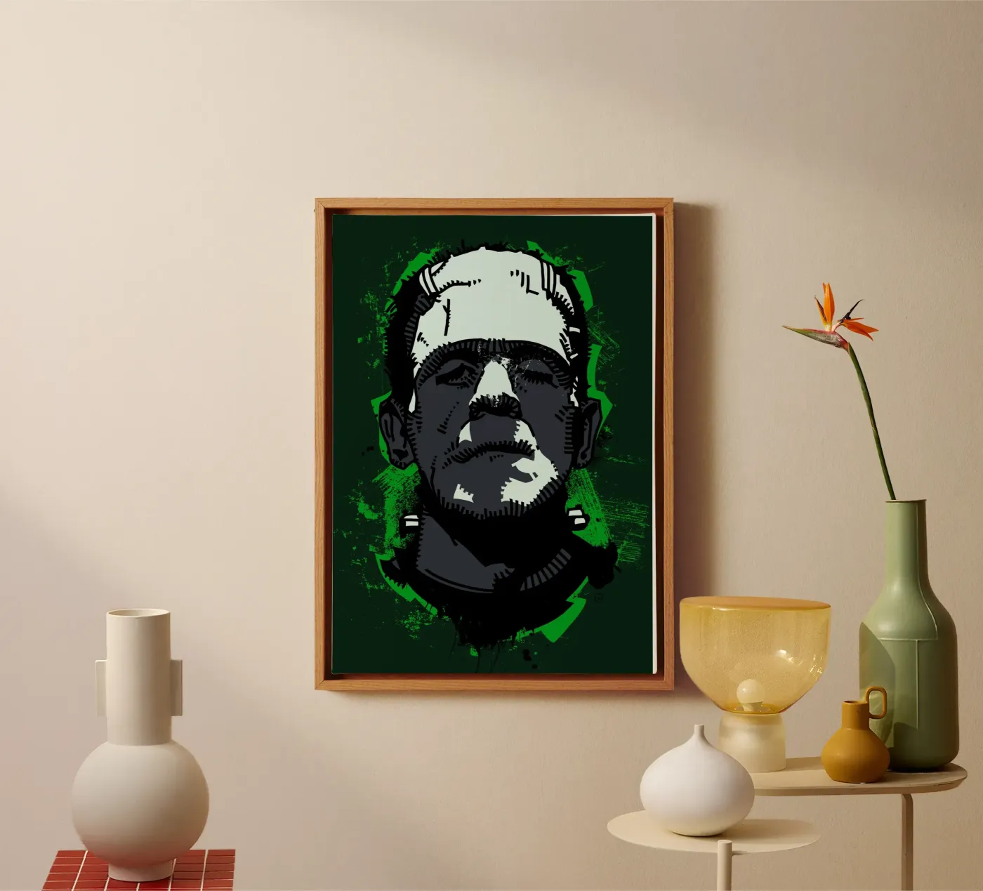 Frankenstein canvas van nabakumov