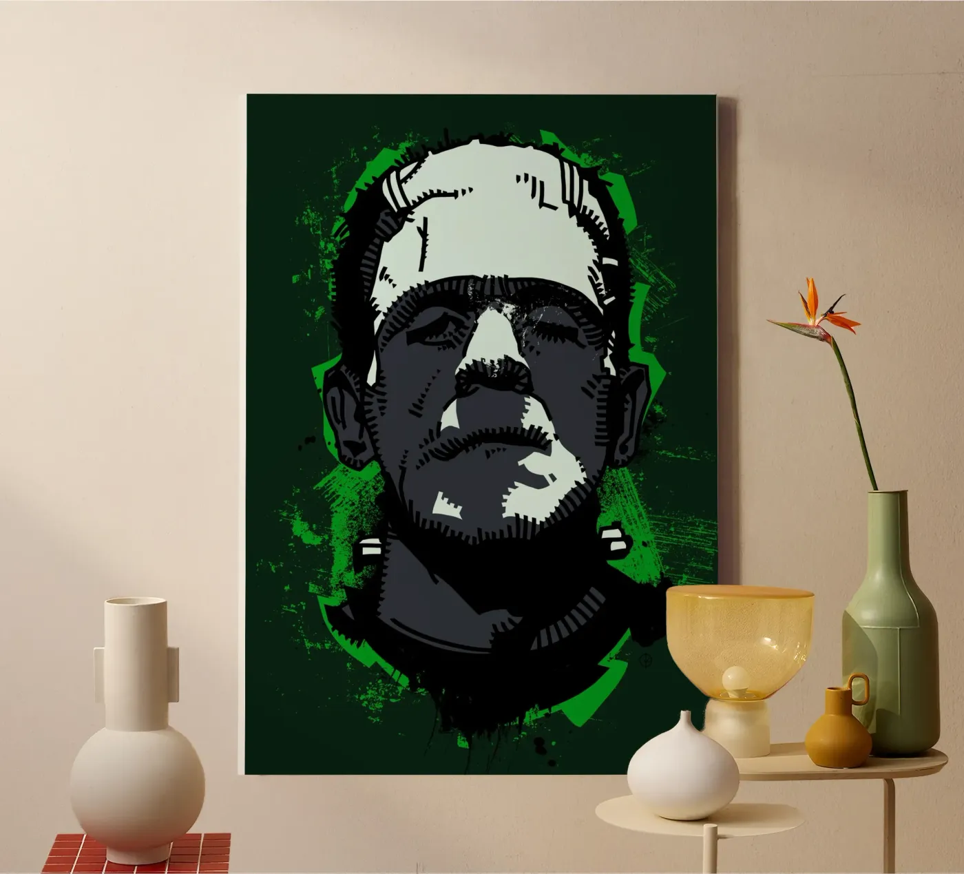 Frankenstein canvas van nabakumov