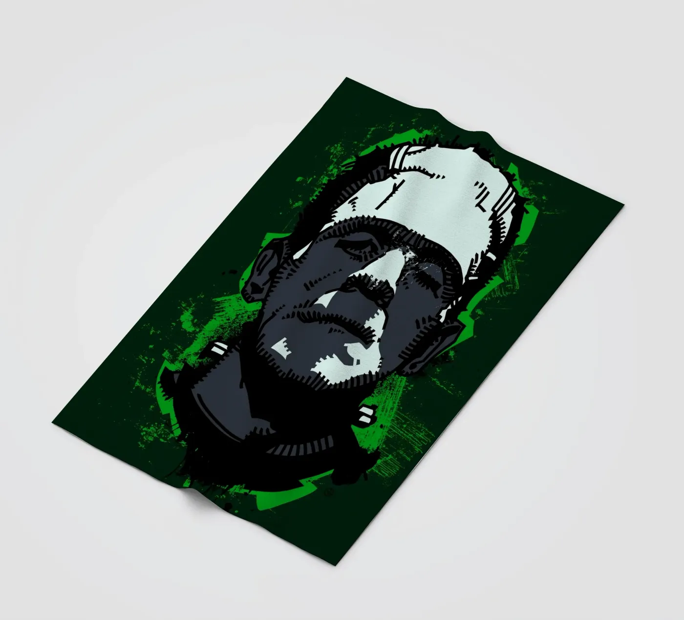 Frankenstein fleecedeken van nabakumov