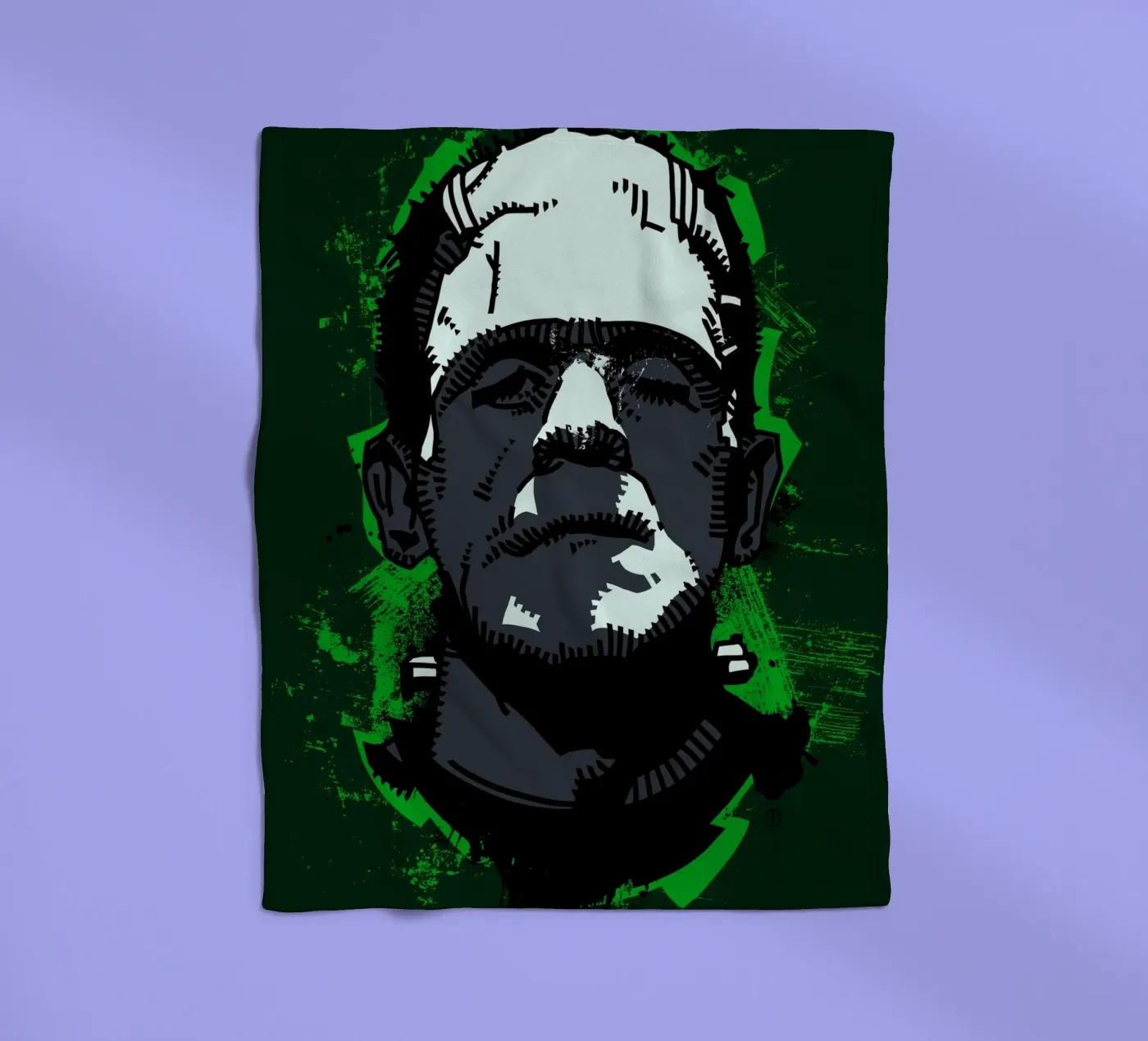 Frankenstein fleecedeken van nabakumov